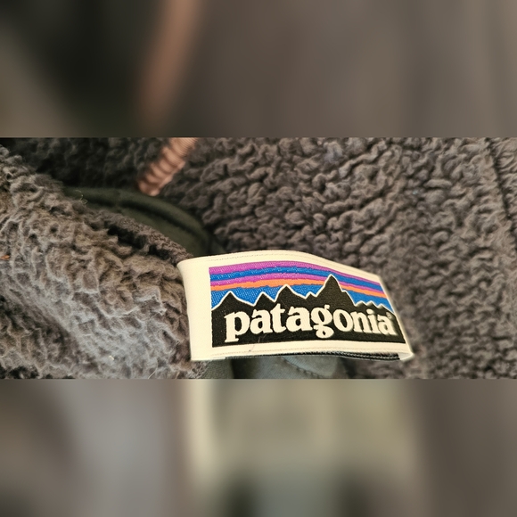 Patagonia Girls Fleece hoodie full zipper pullover Jaquet size 7/8 - Picture 10 of 14